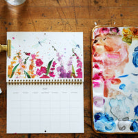 Paint Your Own Watercolor Calendar