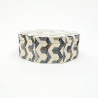 U Pattern Hexagon Box