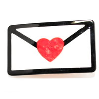 Love Letter Hair Clip