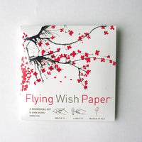 Cherry Flying Wish Paper