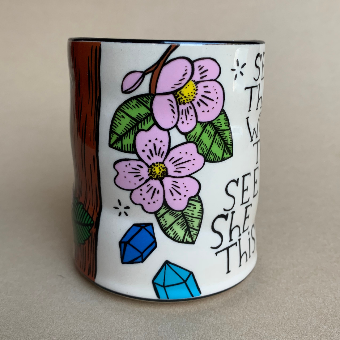 Loves Land Spark Ceramic Cup