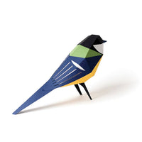 Great Tit Bird 3D Paper Figure Kit