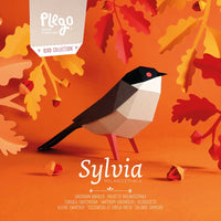 Sardinian Warbler Bird 3D Paper Figure Kit