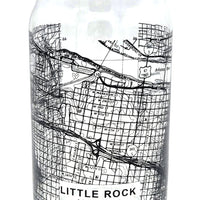 Little Rock Topographic Map Glasses