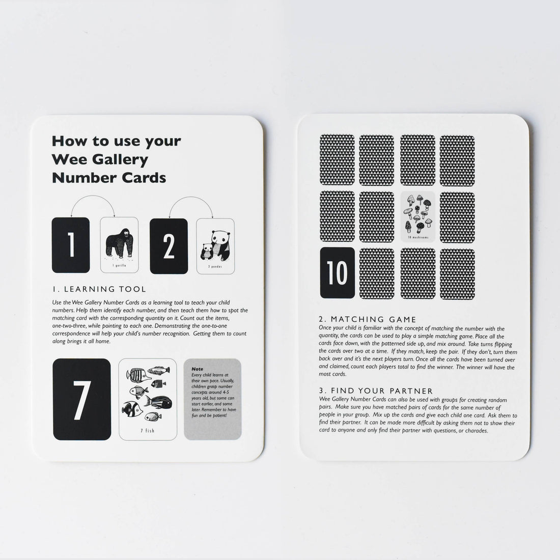 Nature Number Cards