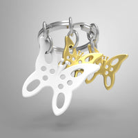 Butterfly Keyring