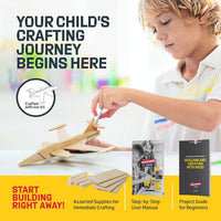 4 in 1 Woodworking Station for Kids