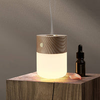 Smart Diffuser Walnut Lamp