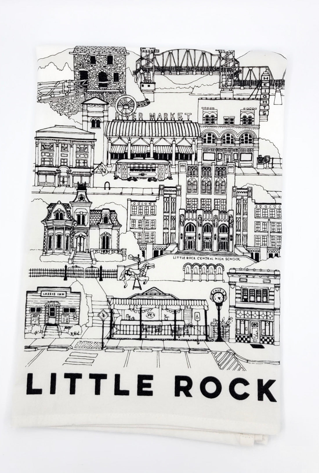 Little Rock Tea Towel