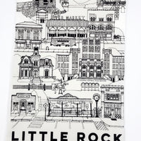 Little Rock Tea Towel