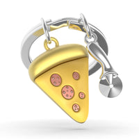 Pizza Keyring
