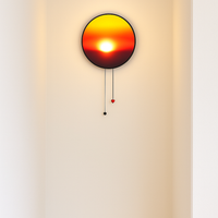 Creative Sunset Projector Wall Light