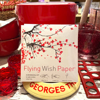Cherry Flying Wish Paper