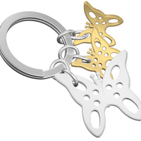 Butterfly Keyring