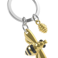 Honey Bee Keyring