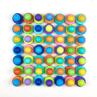 Dot Wood Magnets