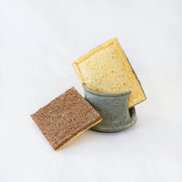 Cellulose Dish Sponge with Coconut Scrubber