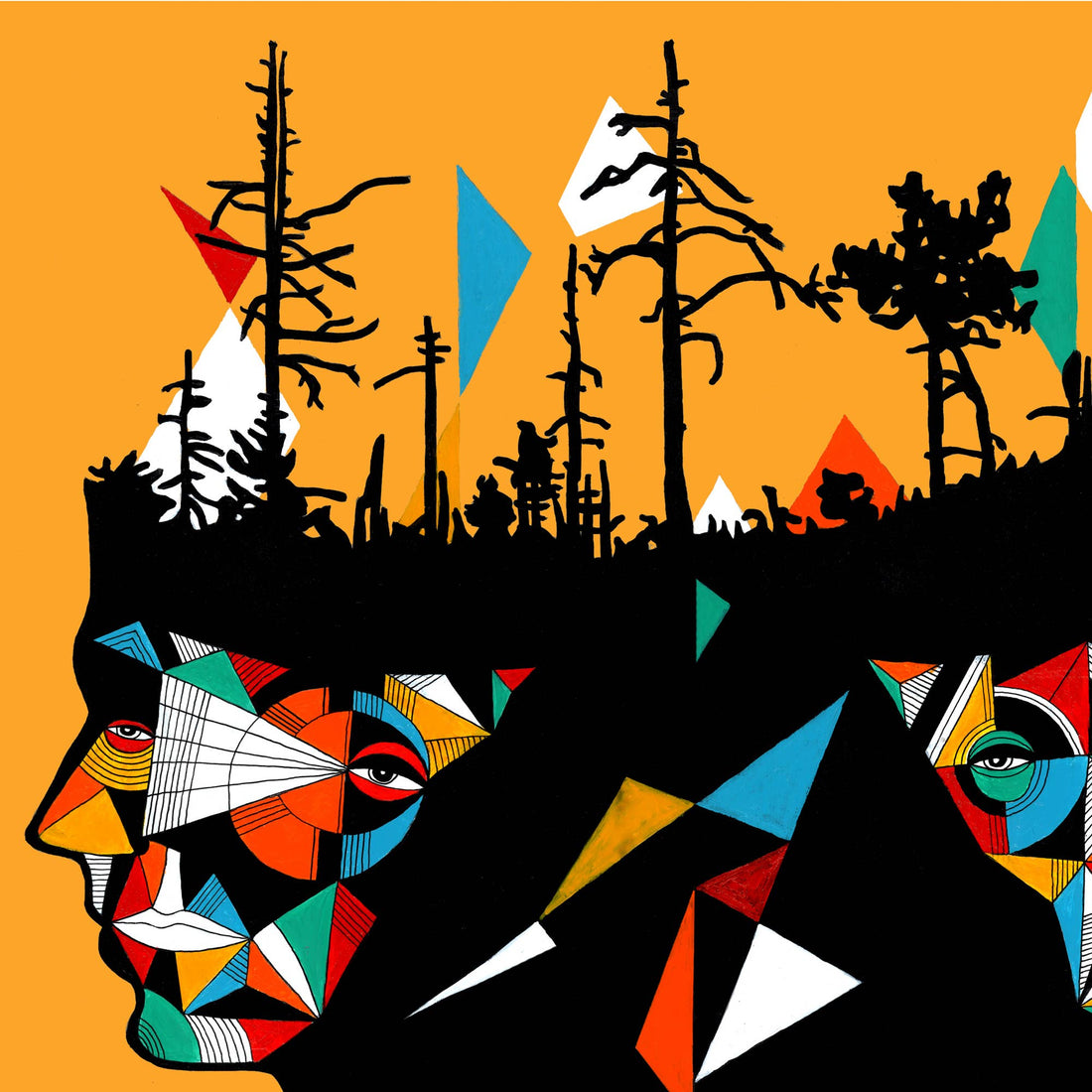 Open Our Minds To Let the Ideas Grow Together Print