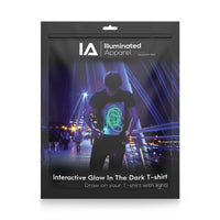Adult Interactive Black Glow T-Shirt