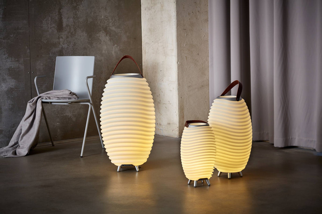 Synergy 35: speaker, lamp & wine cooler