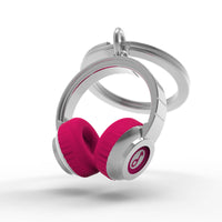 Headphone Keyring (Pink)