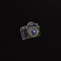 DSLR Camera Interactive Enamel Pin