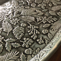 Twigs And Berries Embossed Rolling Pin