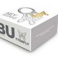 Butterfly Keyring