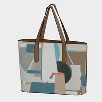 Looking Backwards Vegan Leather Tote