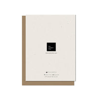 Abstract Floral Blooms Blank Card