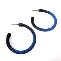 Classic Milanese Mesh Hoop Earrings