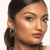 Mini Barile Margo Brass Earring