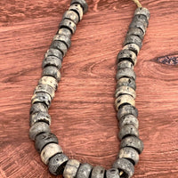Decorative Cameroonian Bone Beads | Weathered