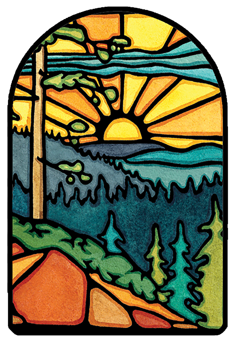 Daybreak Vinyl Sticker