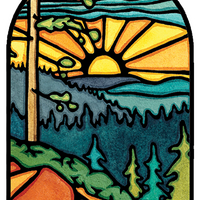 Daybreak Vinyl Sticker