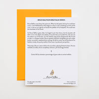 Bruce Balfour Great Blue Heron Note Card