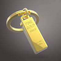 Goldbar Keyring