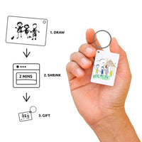 Drawing Shrink Keyring