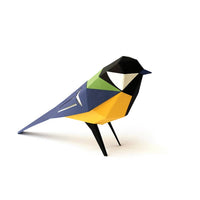 Great Tit Bird 3D Paper Figure Kit