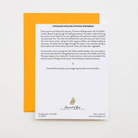 Thomasin Healing Evening Grosbeak Note Card