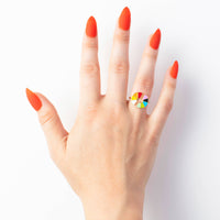 Adjustable Ring - Color Wheel
