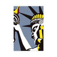 I Love Liberty Sticker by Roy Lichtenstein