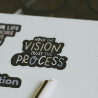 Trust the Process Sticker
