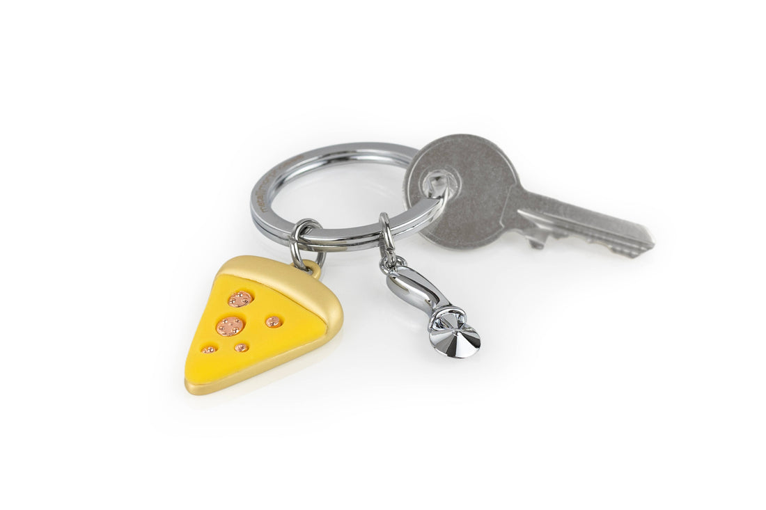 Pizza Keyring