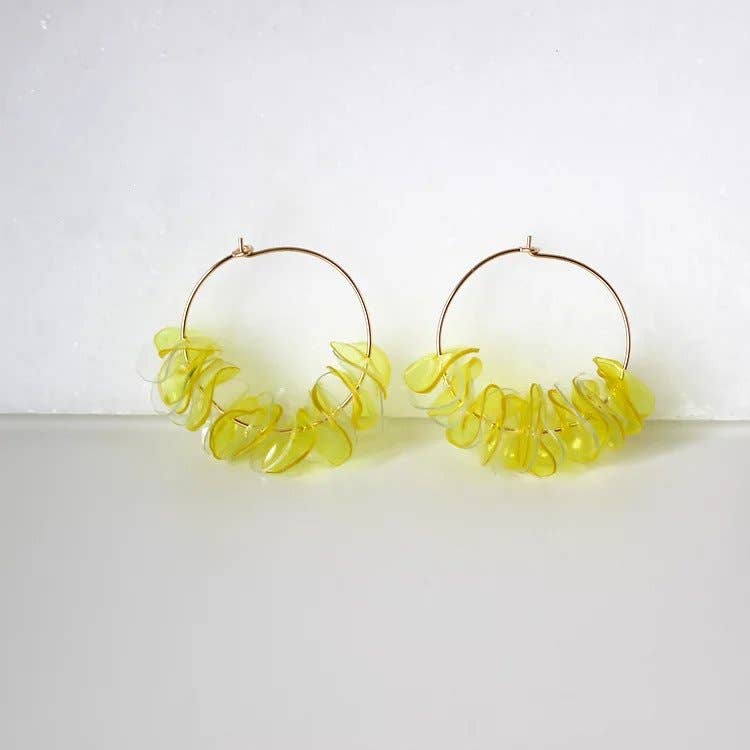 Illuminating Hoops: Sterling Silver