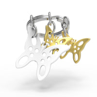 Butterfly Keyring