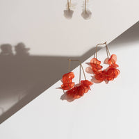 Leona Coral Drops: 14k Gold Filled