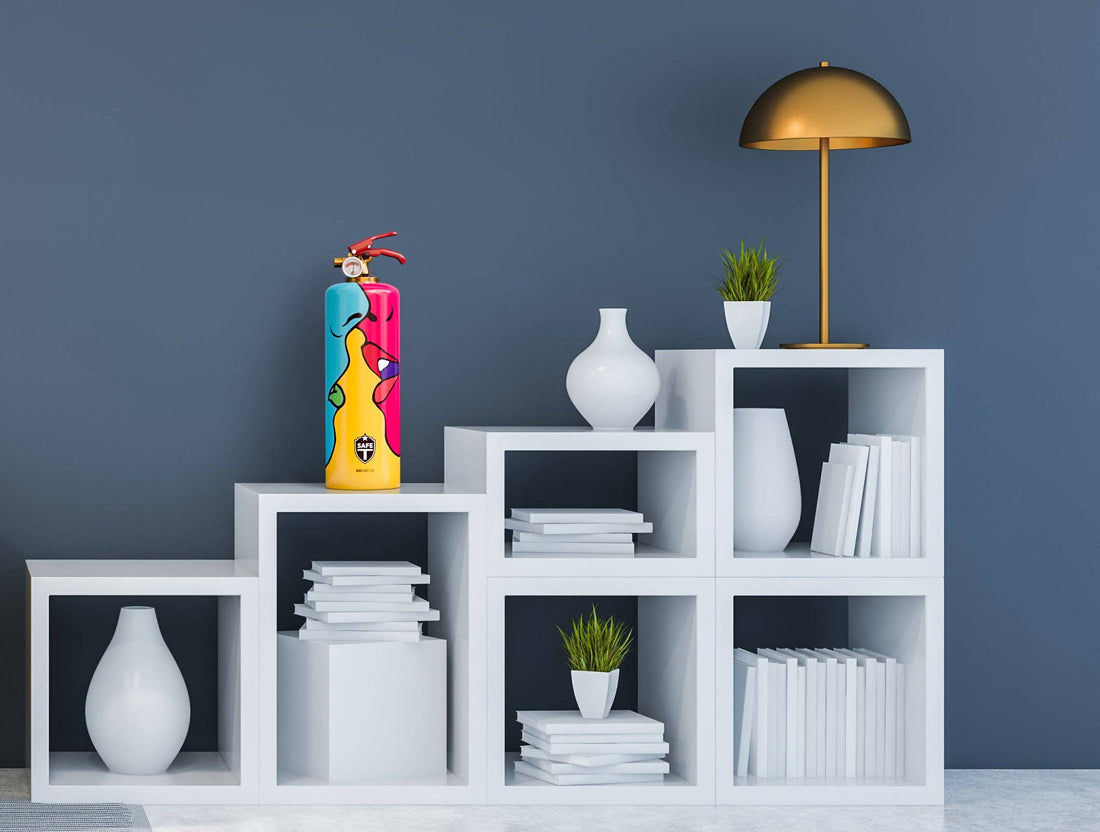 Pop Kiss Design Fire Extinguisher