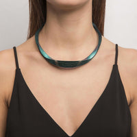 Athena Necklace in Beetle