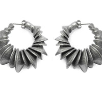 Silver Bailong Earrings 1